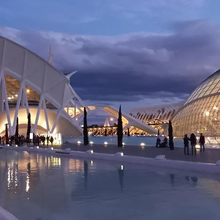 Appartement Espectacular Loft Piscina Y Terraza - Roig Arena - Ciencias - Ruzafa - Centro Valencia