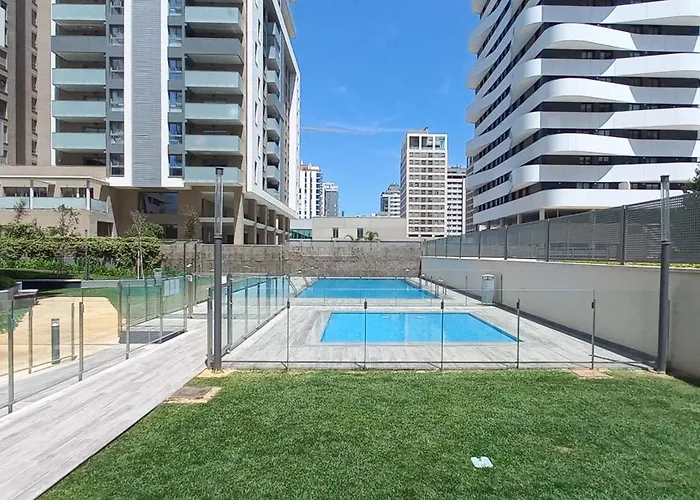 Espectacular Loft Piscina Y Terraza - Roig Arena - Ciencias - Ruzafa - Centro 아파트